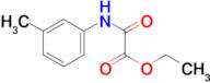 ethyl [(3-methylphenyl)amino](oxo)acetate