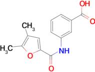 3-[(4,5-dimethyl-2-furoyl)amino]benzoic acid