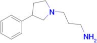 [3-(3-phenylpyrrolidin-1-yl)propyl]amine