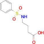 4-[(phenylsulfonyl)amino]butanoic acid