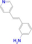 {3-[(E)-2-pyridin-4-ylvinyl]phenyl}amine