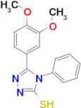 5-(3,4-dimethoxyphenyl)-4-phenyl-4H-1,2,4-triazole-3-thiol