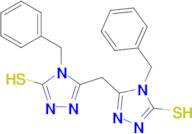 5,5'-methylenebis(4-benzyl-4H-1,2,4-triazole-3-thiol)