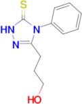 3-(5-mercapto-4-phenyl-4H-1,2,4-triazol-3-yl)propan-1-ol