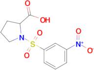 1-[(3-nitrophenyl)sulfonyl]proline