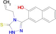 3-(4-allyl-5-mercapto-4H-1,2,4-triazol-3-yl)-2-naphthol