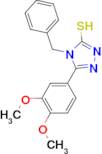 4-benzyl-5-(3,4-dimethoxyphenyl)-4H-1,2,4-triazole-3-thiol