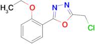2-(chloromethyl)-5-(2-ethoxyphenyl)-1,3,4-oxadiazole