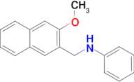 N-[(3-methoxy-2-naphthyl)methyl]aniline