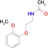 N-[2-(2-methoxyphenoxy)ethyl]acetamide