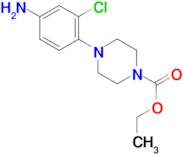 ethyl 4-(4-amino-2-chlorophenyl)piperazine-1-carboxylate