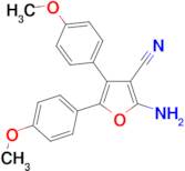 2-amino-4,5-bis(4-methoxyphenyl)-3-furonitrile