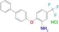 [2-(biphenyl-4-yloxy)-5-(trifluoromethyl)phenyl]amine hydrochloride