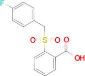 2-[(4-fluorobenzyl)sulfonyl]benzoic acid