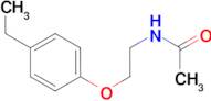 N-[2-(4-ethylphenoxy)ethyl]acetamide