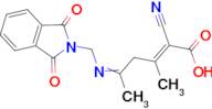 (2E,4E)-2-cyano-5-{[(1,3-dioxo-1,3-dihydro-2H-isoindol-2-yl)methyl]amino}-3-methylhexa-2,4-dienoic…