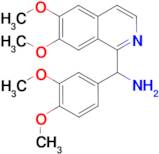 [(6,7-dimethoxyisoquinolin-1-yl)(3,4-dimethoxyphenyl)methyl]amine