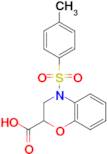 4-[(4-methylphenyl)sulfonyl]-3,4-dihydro-2H-1,4-benzoxazine-2-carboxylic acid