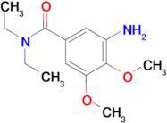 3-amino-N,N-diethyl-4,5-dimethoxybenzamide