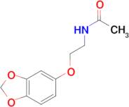 N-[2-(1,3-benzodioxol-5-yloxy)ethyl]acetamide