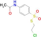 S-(2-chloroethyl) 4-(acetylamino)benzenesulfonothioate