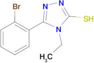 5-(2-bromophenyl)-4-ethyl-4H-1,2,4-triazole-3-thiol