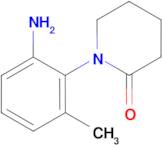 1-(2-amino-6-methylphenyl)piperidin-2-one