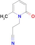 3-(6-methyl-2-oxopyridin-1(2H)-yl)propanenitrile