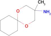 (3-methyl-1,5-dioxaspiro[5.5]undec-3-yl)amine