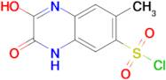 7-Methyl-2,3-dioxo-1,2,3,4-tetrahydroquinoxaline-6-sulfonyl chloride