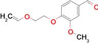 3-methoxy-4-[2-(vinyloxy)ethoxy]benzaldehyde