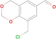 8-(chloromethyl)-4H-1,3-benzodioxine-6-carbaldehyde