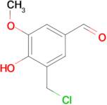 3-(Chloromethyl)-4-hydroxy-5-methoxybenzaldehyde