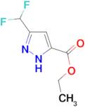 ethyl 3-(difluoromethyl)-1H-pyrazole-5-carboxylate