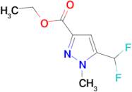 ethyl 5-(difluoromethyl)-1-methyl-1H-pyrazole-3-carboxylate