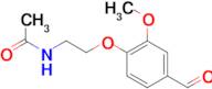 N-[2-(4-formyl-2-methoxyphenoxy)ethyl]acetamide