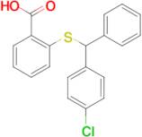 2-{[(4-chlorophenyl)(phenyl)methyl]thio}benzoic acid