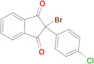 2-bromo-2-(4-chlorophenyl)-1H-indene-1,3(2H)-dione