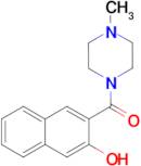 3-[(4-methylpiperazin-1-yl)carbonyl]-2-naphthol