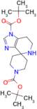 di-tert-butyl 6,7-dihydro-1'H-spiro[imidazo[4,5-c]pyridine-4,4'-piperidine]-1,1'(5H)-dicarboxylate