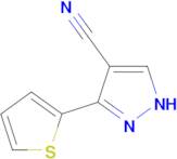 5-(2-thienyl)-1H-pyrazole-4-carbonitrile