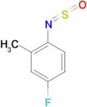 4-fluoro-2-methyl-1-(sulfinylamino)benzene