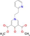 dimethyl 4-oxo-1-(2-pyridin-2-ylethyl)-1,4-dihydropyridine-3,5-dicarboxylate