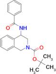 tert-butyl 4-(benzoylamino)-3,4-dihydroisoquinoline-2(1H)-carboxylate