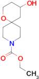 ethyl 4-hydroxy-1-oxa-9-azaspiro[5.5]undecane-9-carboxylate