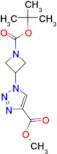 methyl 1-[1-(tert-butoxycarbonyl)azetidin-3-yl]-1H-1,2,3-triazole-4-carboxylate