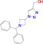 {1-[1-(diphenylmethyl)azetidin-3-yl]-1H-1,2,3-triazol-4-yl}methanol