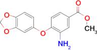 methyl 3-amino-4-(1,3-benzodioxol-5-yloxy)benzoate