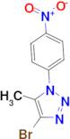 4-bromo-5-methyl-1-(4-nitrophenyl)-1H-1,2,3-triazole