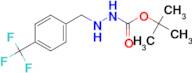 tert-butyl 2-[4-(trifluoromethyl)benzyl]hydrazinecarboxylate